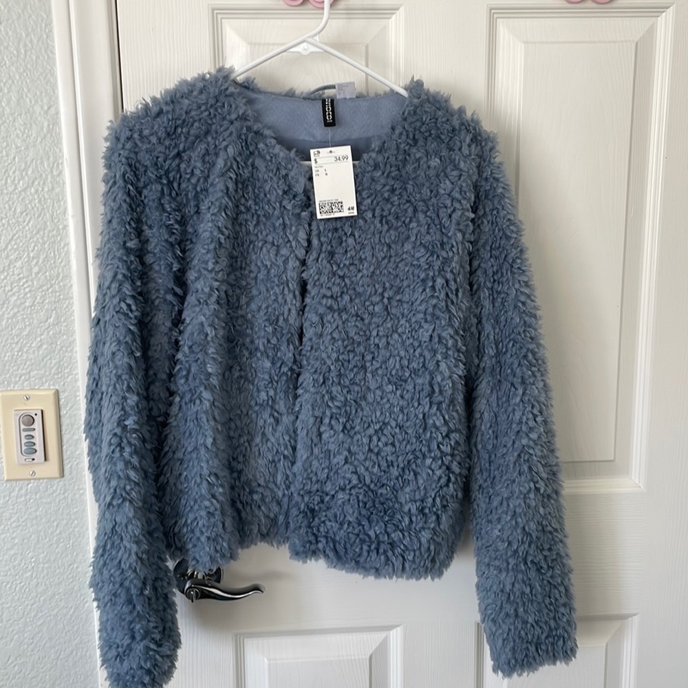 H&M fuzzy jacket